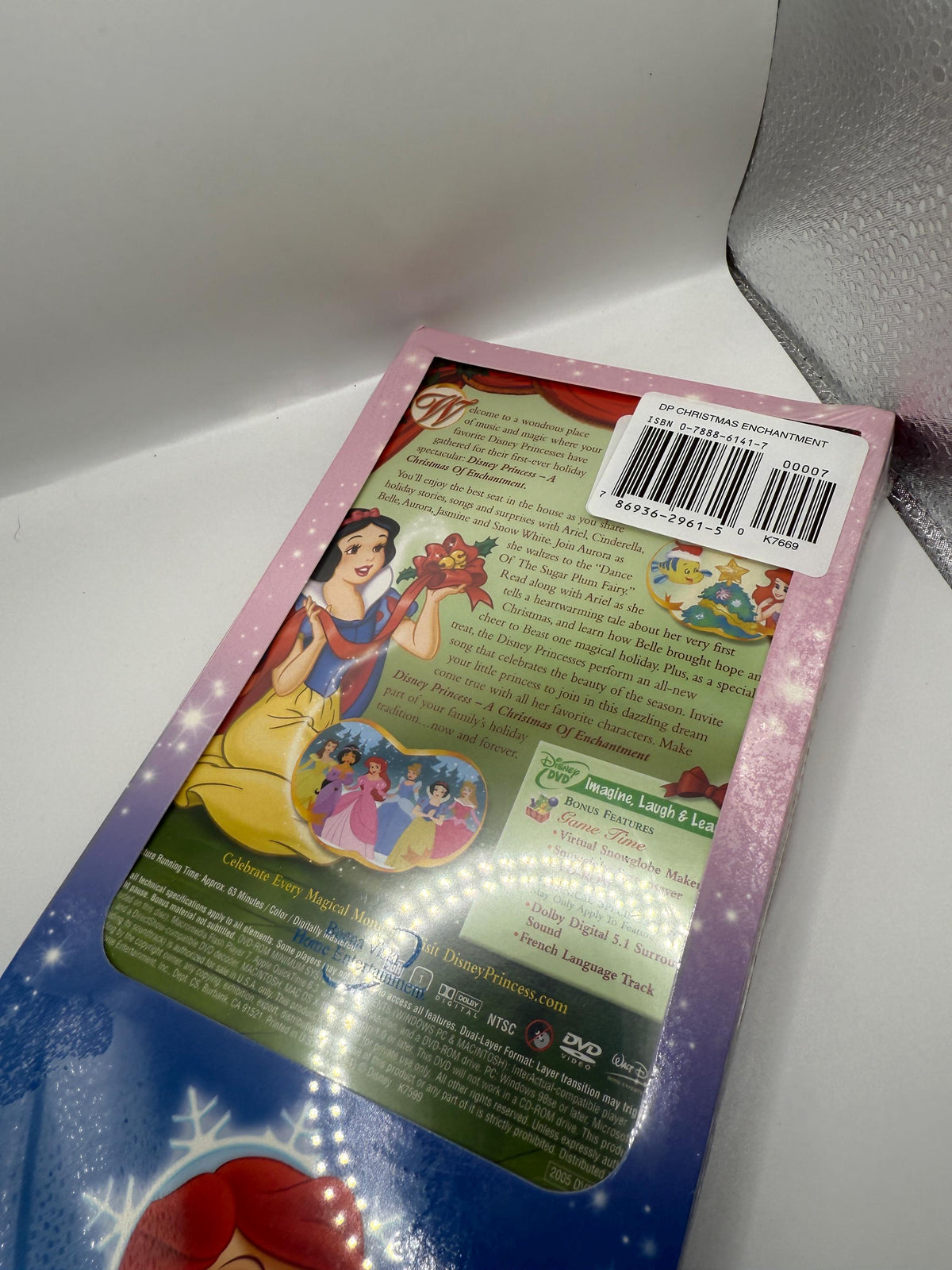 Disney Princess: A Christmas of Enchantment (DVD, 2005) - Sealed