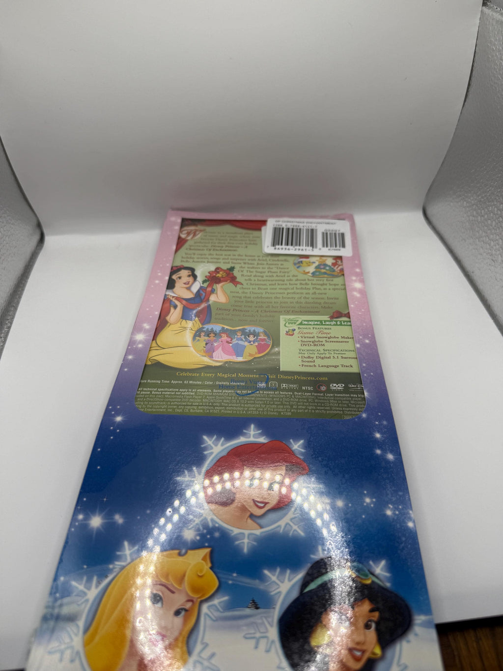 Disney Princess: A Christmas of Enchantment (DVD, 2005) - Sealed