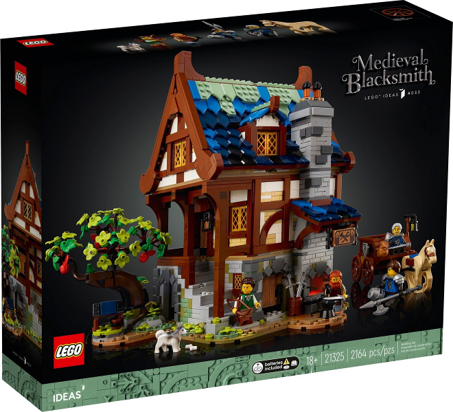 LEGO Ideas 21325 Medieval Blacksmith - New Sealed