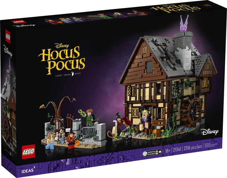 LEGO Ideas 21341 Disney Hocus Pocus: The Sanderson Sisters' Cottage - New Sealed