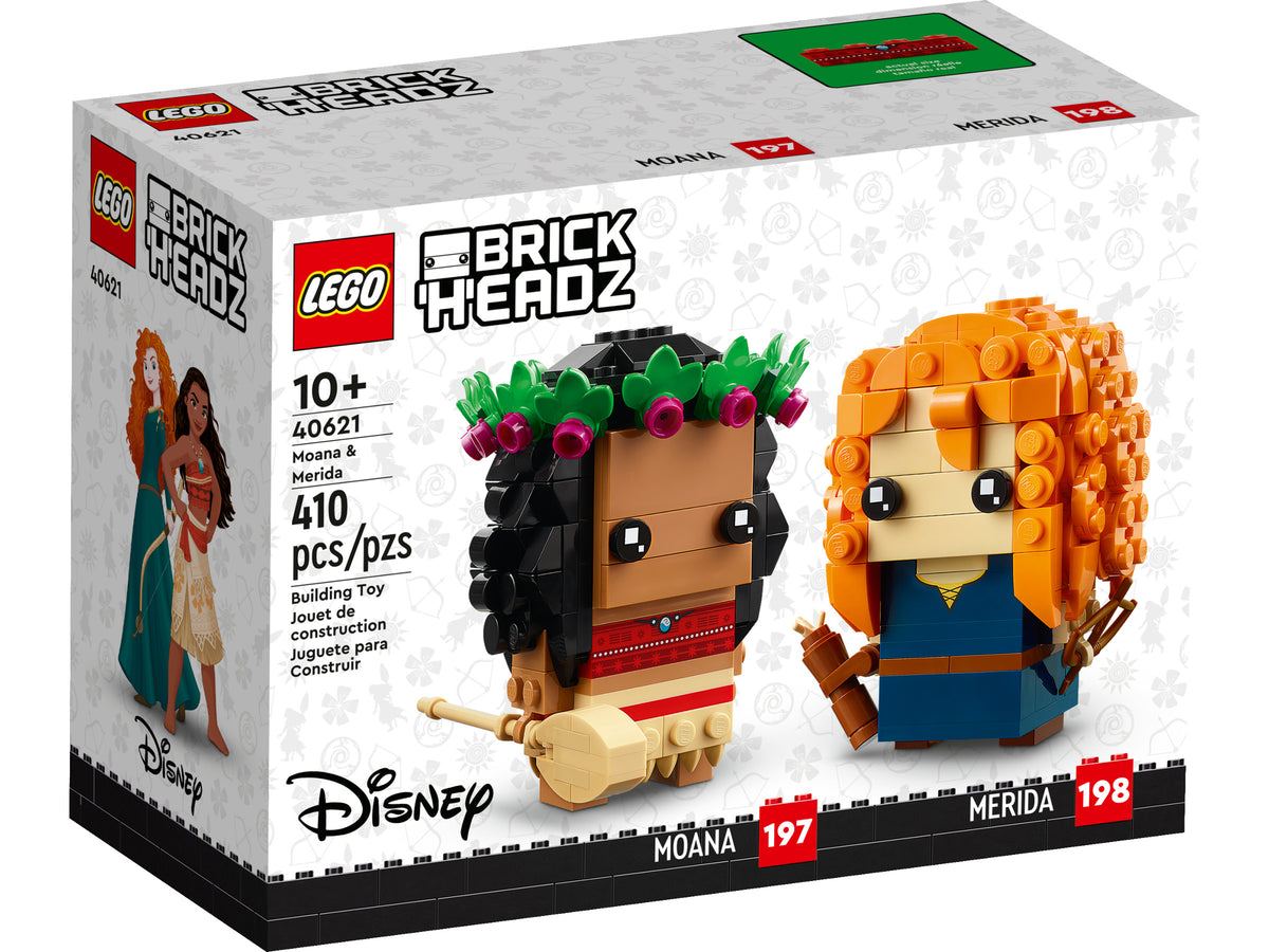 LEGO BrickHeadz 40621 Moana & Merida - New Sealed
