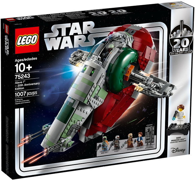 LEGO Star Wars 75243 Slave I - 20th Anniversary Edition - New Sealed