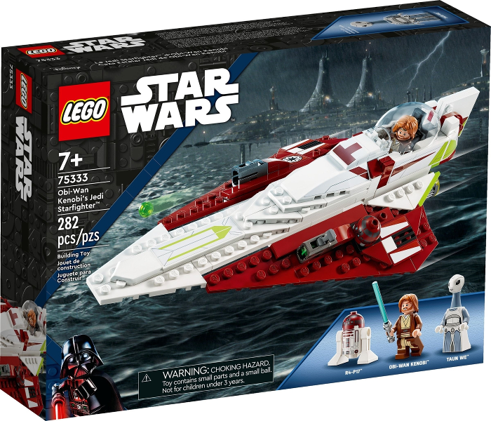 LEGO Star Wars 75333 Obi-Wan Kenobi's Jedi Starfighter - New Sealed